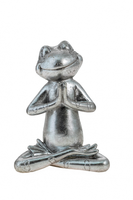 POLYESTER FROG SILVER